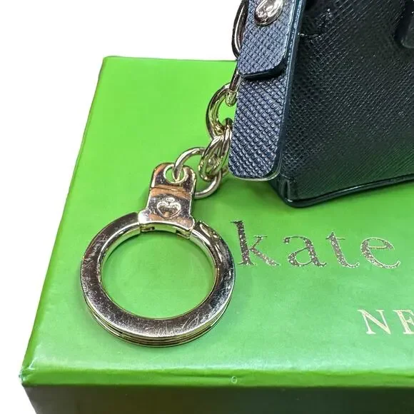 Kate Spade - Maise Mini Purse keychain, black - Picture 3 of 7